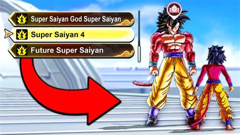 Dragon Ball Xenoverse 2 New CAC Super Saiyan 4 Transformation Skill