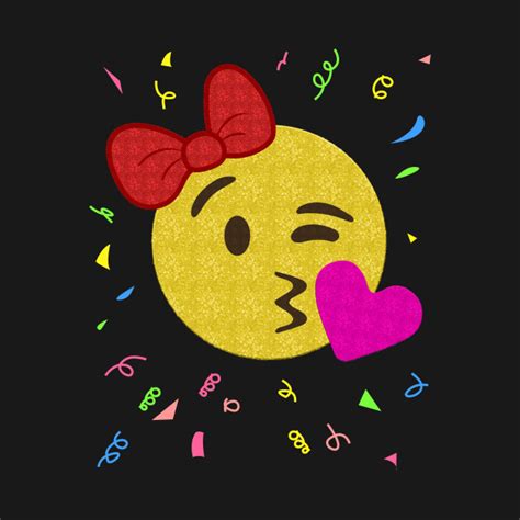 Emoji Birthday Shirt Girl Heart Kiss Emoji Phone Case Teepublic