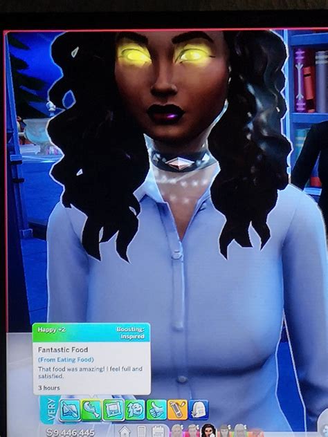 Why Do My Sims Eyes Glow When Theyre Casting Spells But None Of My