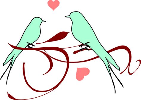 Love Birds Clipart Wedding Clip Art Library