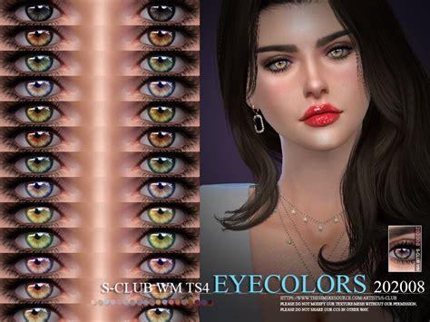 The Sims Resource S Club Wm Ts4 Eyecolors 202008