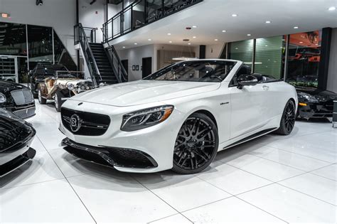 Used 2017 Mercedes Benz S63 Amg 4matic Convertible Brabus Package 650