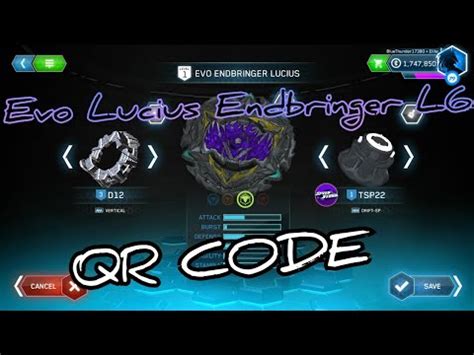 Evo Lucius Endbringer L Qr Code Youtube