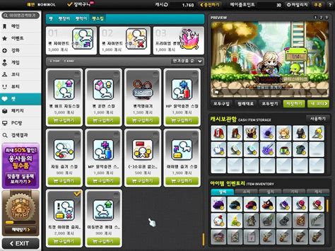 메이플 대리 업계 중 가장 오래된 곳! 메이플스토리 특정 아이템 줍지 않기