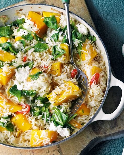 Baked Basmati Rice With Squash And Chilli Recipe Delicious Magazine