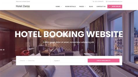 How To Make Hotel Room Or Hostel Booking Website With Wordpress