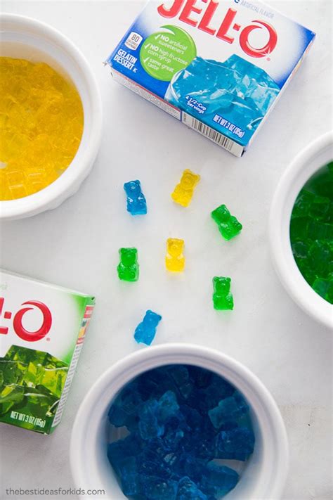 5 Gummy Bear Recipe Jello Wingphilean