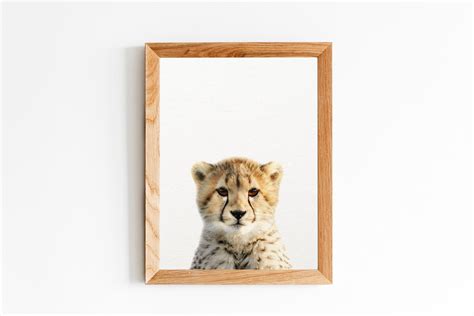 Nursery Cheetah Print - Instant Download - Baby Cheetah - Cute Animal - Nursery Decor - Cheetah ...