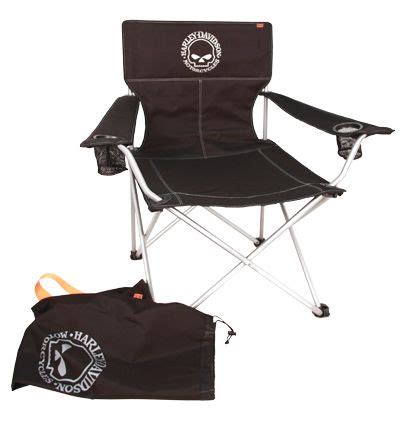 An affordable, practical alternative to once set up, the tusk camp chair offers a comfortable and stable place to sit. HDG-22015 - Harley-Davidson® Willie G Skull Big Boy Chair ...