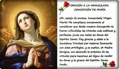 ® Virgen MarÍa Ruega Por Nosotros® OraciÓn A La Inmaculada ConcepciÓn