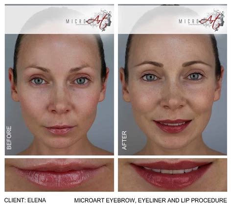 Semi Permanent Makeup Lips Before And After Gadsden Permanent Makeup
