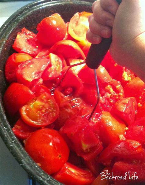 tomato canning juice skins tomatoes peel once start