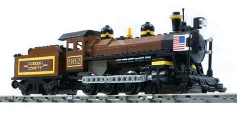 Ten Wheeler A Lego Creation By Anthony Sava Lego Trains Train