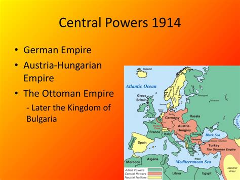 Ppt The Main Causes Of World War One Powerpoint Presentation