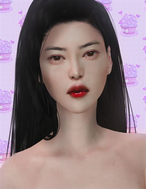 Asian Set ･ω･ Obscurus Sims On Patreon Sims 4 Cc Skin The