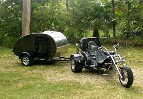 Motorcycle Small Car Teardrop Trailer Plans Diy Travel Camper