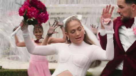 Jennifer Lopez 54 Stuns In Wedding Dress With Heart Shaped Cut Outs