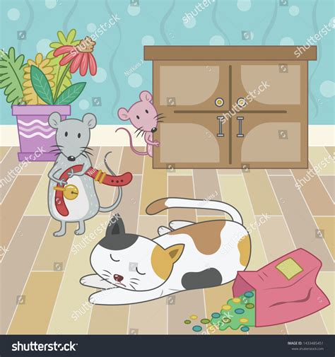 Belling Cat Mice Images Stock Photos Vectors Shutterstock