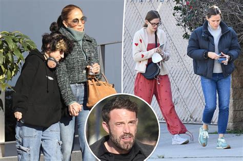 Jennifer Garner Joins Ben Affleck Jennifer Lopez For Childs Event