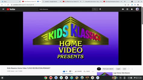 Kids Klassics Home Video Logo 1984 1995 Youtube