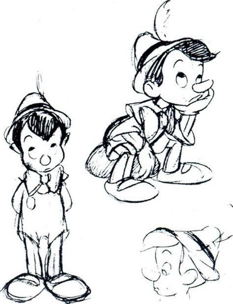Pinocchio Disney Animation Joshua Nava Arts