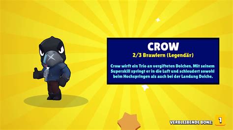 You can open boxes and unlock new brawlers, obtain power points, collect skins, and much more! CROW AUS FREE BOX GEZOGEN | Brawl Stars 🤩 - YouTube