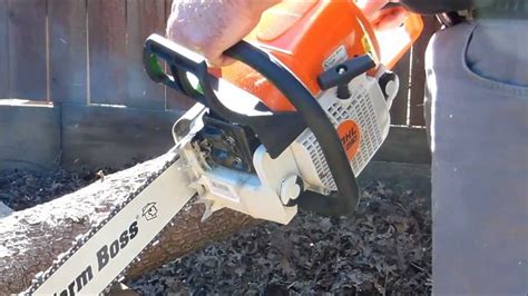 Stihl Ms290 Farm Boss Stihl Chainsaw Review And Test Cut Youtube