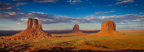 Wallpaper Outdoors Mountains Sky Orange Land Monument Valley