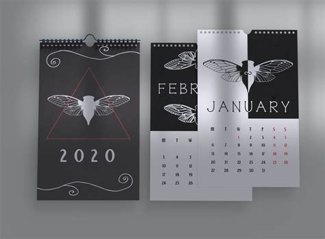 Artstation Calendar 2020