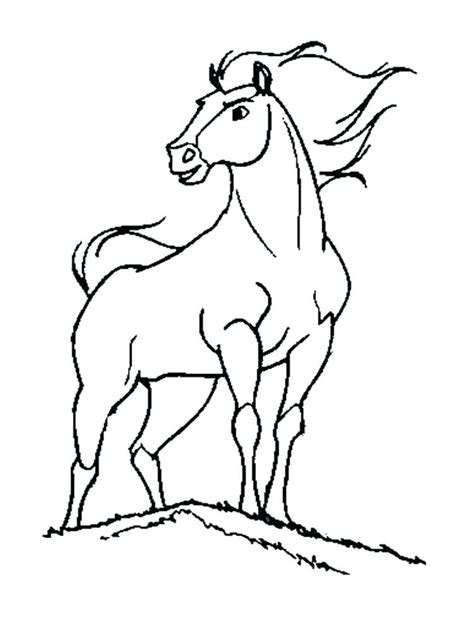 Rain Spirit Stallion Of The Cimarron Coloring Pages Coloring Pages