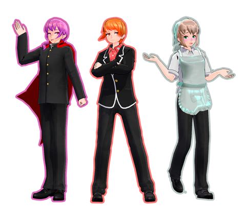 Yansim And Mmd Male Rivals Wip By Ficiaxe On Deviantart
