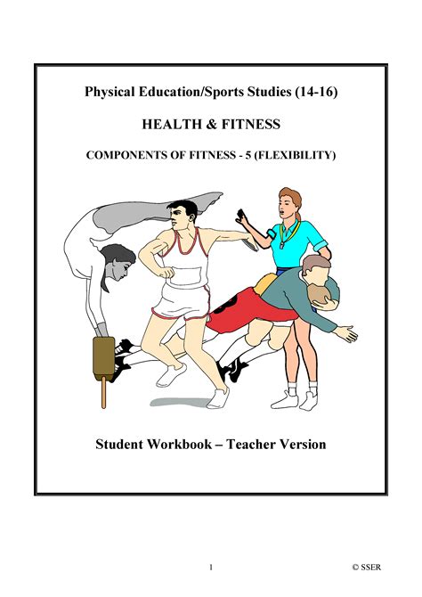 Pe307st Components Of Fitness 5 Flexibility Ws Teaching Resources