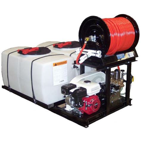 Three steps for full termite control. pest control power spray rig... I like this set up ...