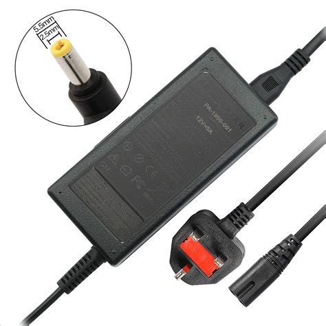 Aryee 55 X 25mm Ac Power Charger Adapter For Lcd Tft Display Monitor
