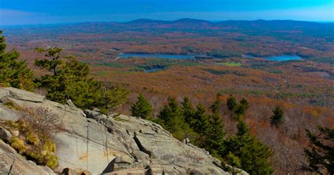 Hike To The Summit Of Mount Monadnock Jaffrey New Hampshire