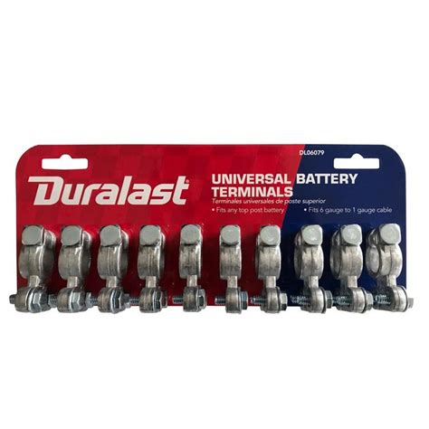 Duralast Top Post Battery Terminal 10 Pack Dl06079