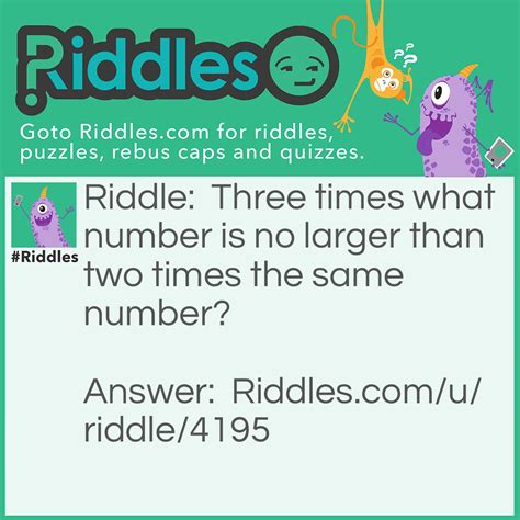 Multiplication Matters Riddle And Answer