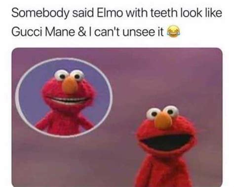 12 Elmo Memes See Him With Teeth