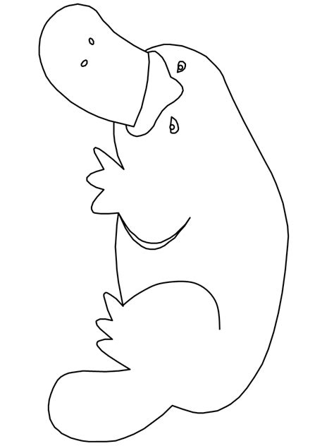 Australia Animals Coloring Pages Australian Animals Colouring