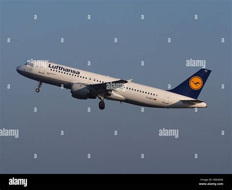 D Aipz Lufthansa Airbus A320 211 Takeoff From Schiphol Runway 36c Pic1