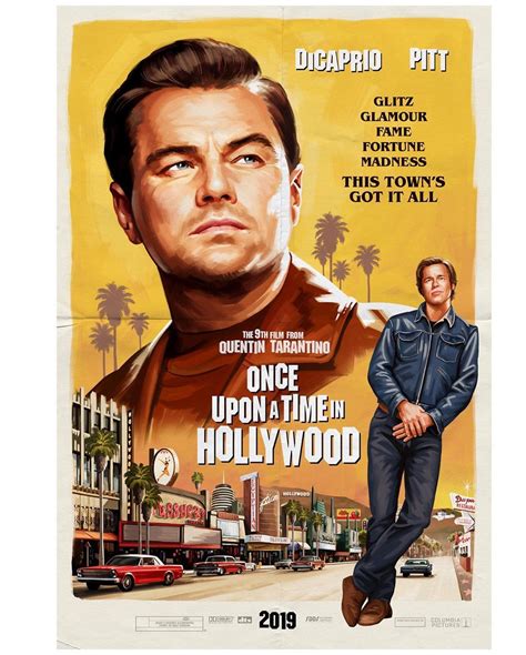 Once Upon A Time In Hollywood Classic Films Posters Comedy Movies