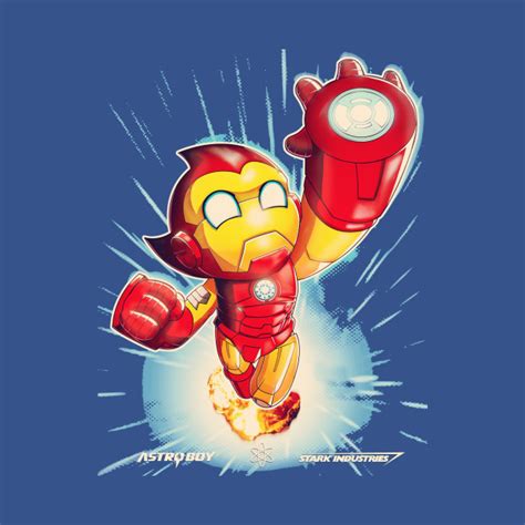 Starks Astroboy Iron Man T Shirt Teepublic