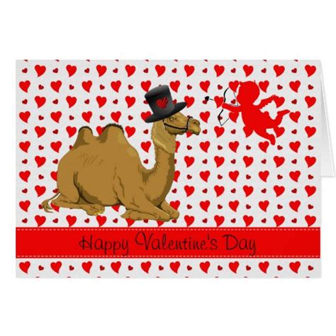 Hump Day Camel Valentine S Day Card Zazzle