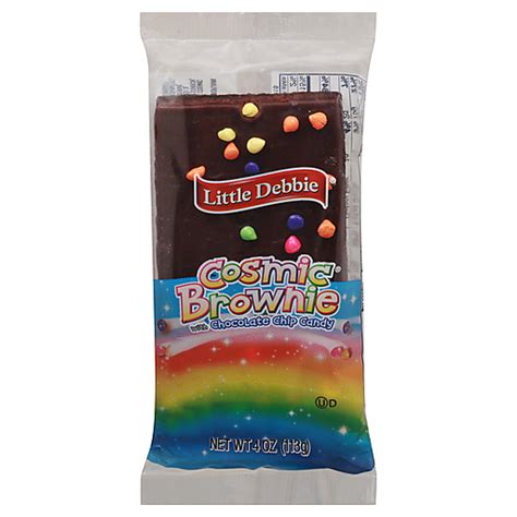 Little Debbie Cosmic Brownie With Chocolate Chip Candy 4 Oz Northgate Market