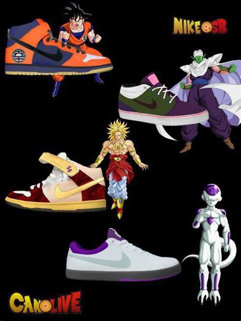 The design can be everything like anime, drawing of real person, landscape, plants, characters, etc. Dragon Ball Z shoes. | Personajes de dragon ball ...