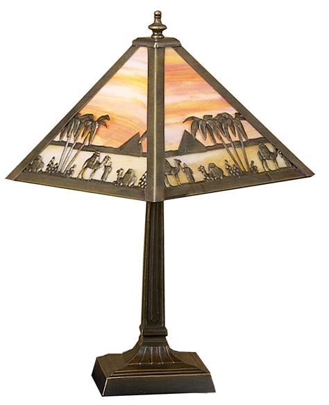 Meyda 26843 Tiffany Camel Caravan Accent Lamp