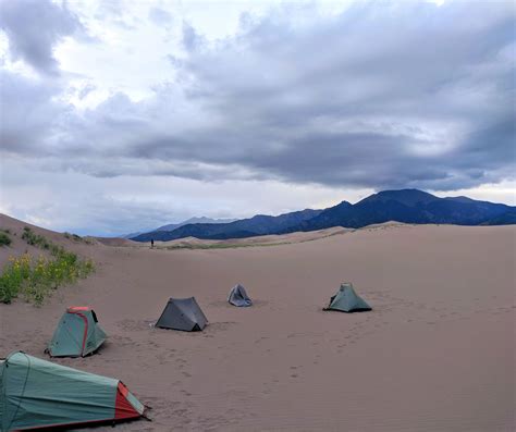 Camping In Great Sand Dunes National Park Last Saturday R