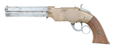 Scarce Volcanic No 2 Navy Lever Action Pistol By Volcanic Repeating