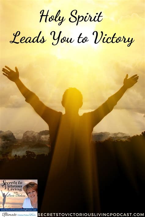 Let The Holy Spirit Guide You To Victory