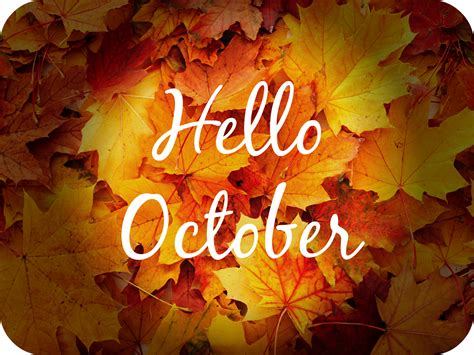 Small & Blonde: Hello October